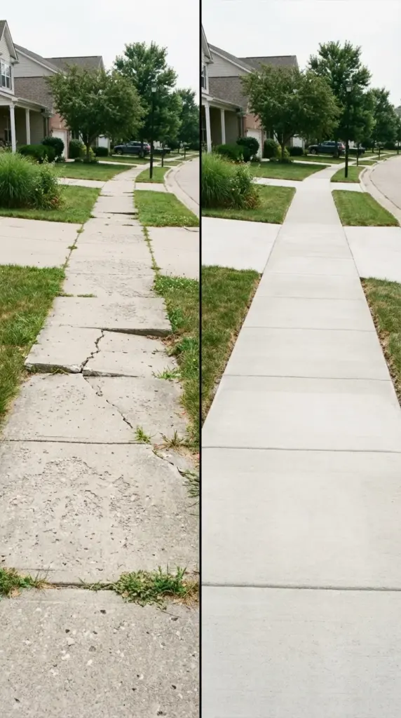 Philadelphia Concrete Contractor - Before & After 1