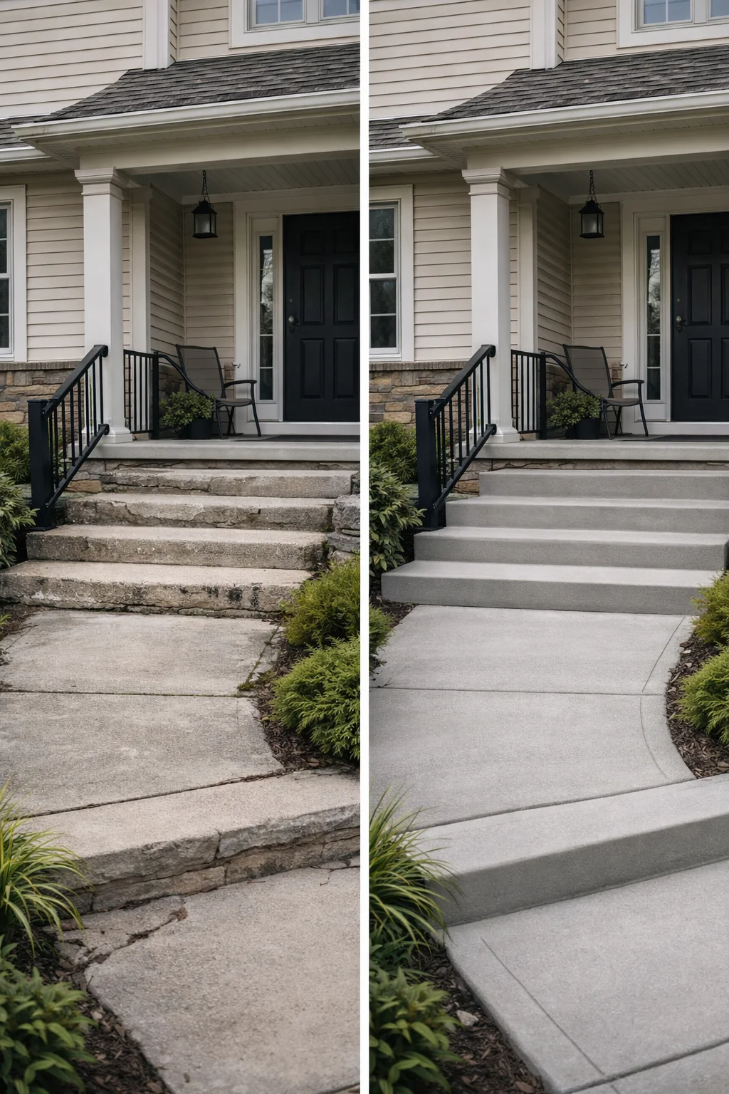 Philadelphia Concrete Contractor - Before & After 2